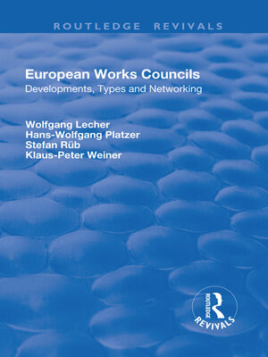 cover image of European Works Councils